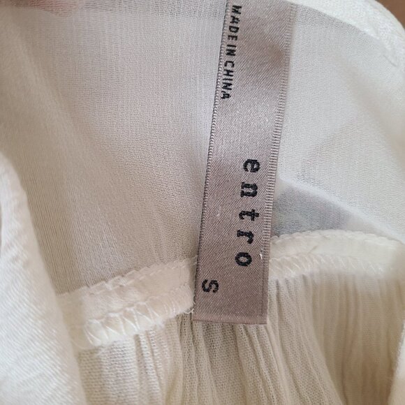 ENTRO Cream Aztec Tapestry Belt Sleeveless Dress - Picture 5 of 7